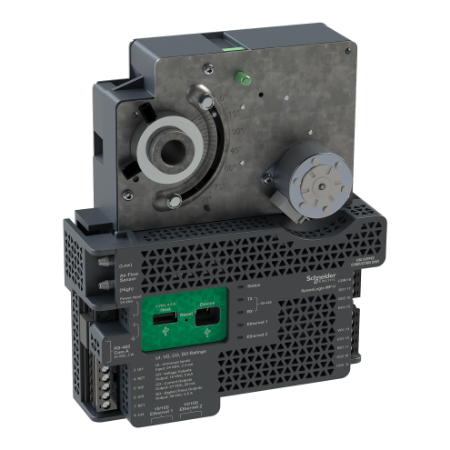 Picture of Controller, SpaceLogic IP, MP-V, BACnet/IP, 9 points, 4 universal inputs, 3 digital Triac outputs, 2 analog outputs