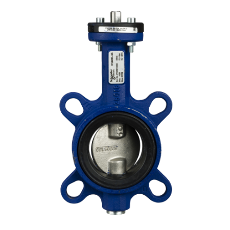 Picture of VF208W Butterfly Valve, 2-Way, DN65, Wafer Flanged, 316 Stainless Steel Disc, EPDM Liner, Kvs 260 mÂ³/h, Max âˆ†P 600 kPa.