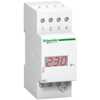 Picture of modular digital voltmeter iVLT - 230V - 0..600V