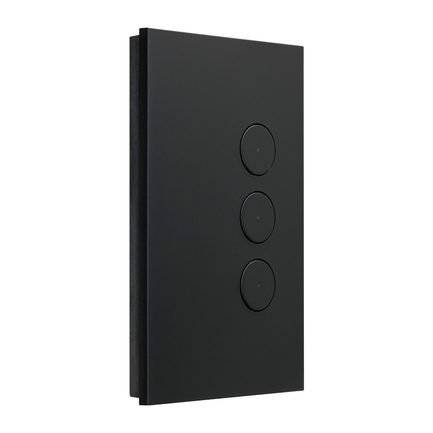 Picture of Wall Plate, C-Bus, Saturn Zen, Key Input Unit, 3 Key, A Series