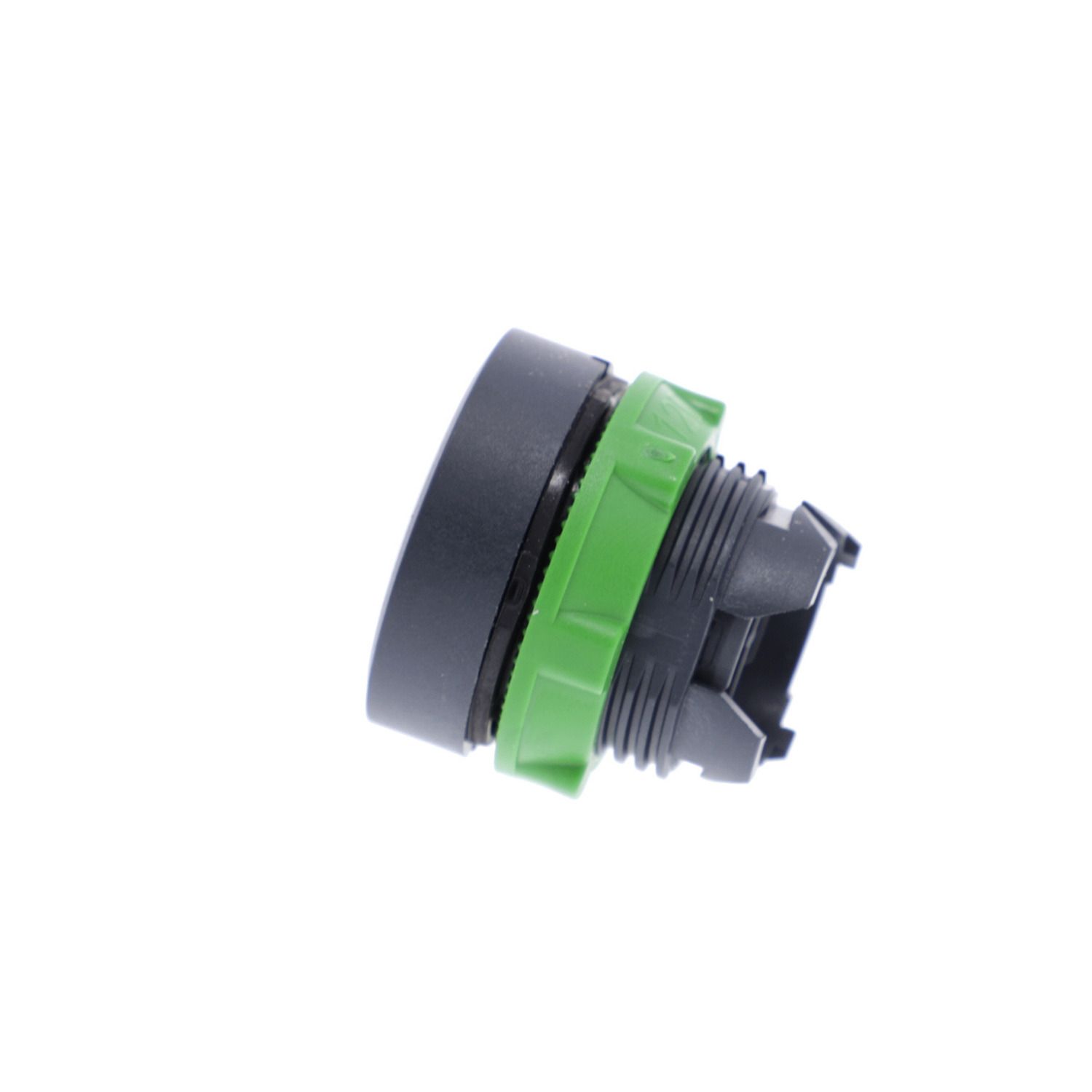 Picture of Push button head, Harmony XB5, plastic, flush, white, 22mm, spring return, unmarked
