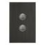 Picture of Push Button Switch LED, Saturn Series, 2 Gang, 250V, 16AX/20A