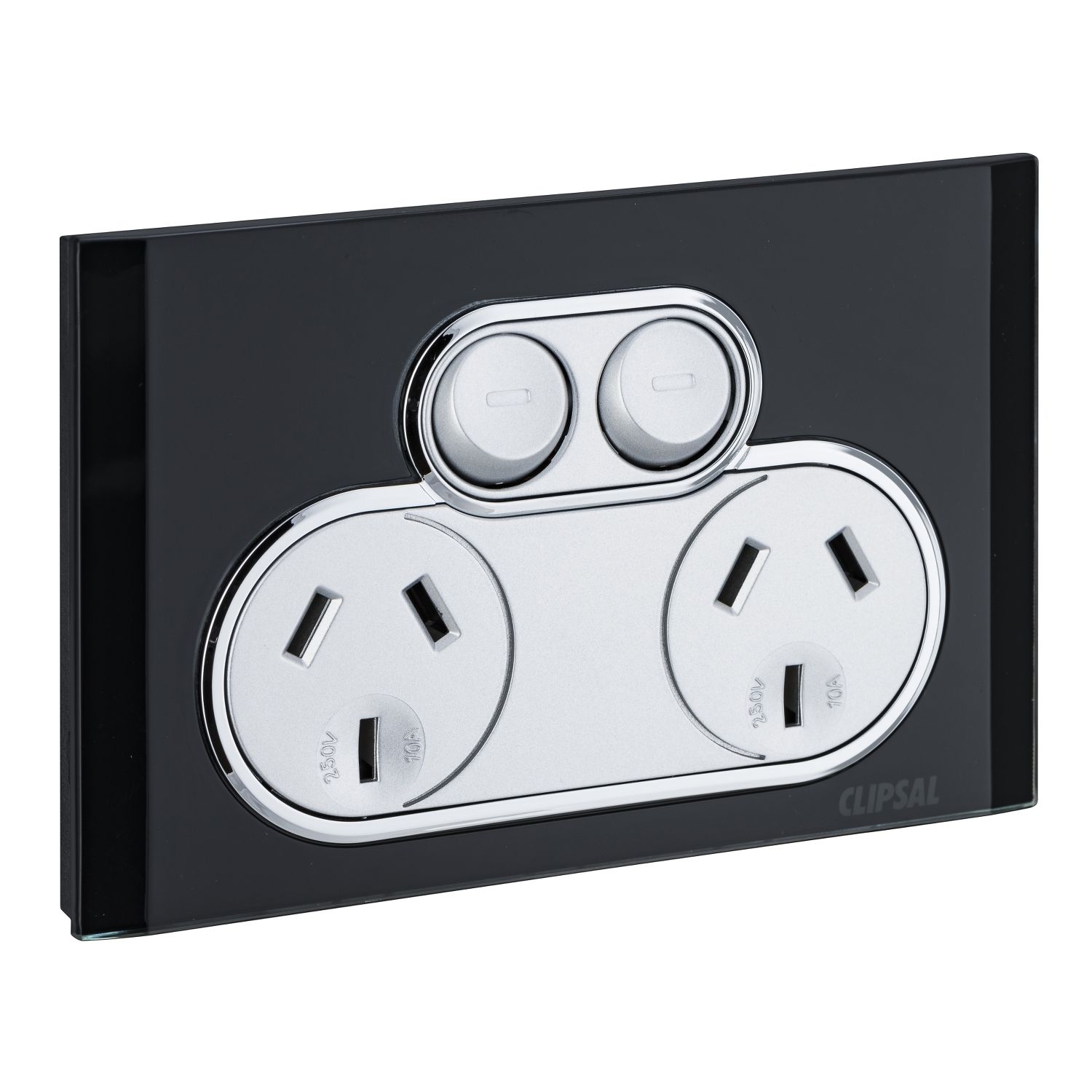 Picture of Double Switch Power Point, Saturn Series, 250V, 10A