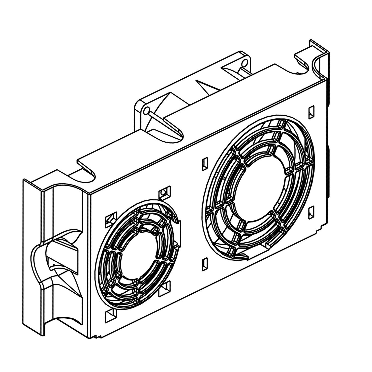 Picture of Fan, Altivar, ATV61, ATV71, spare part, for variable speed drive, VSD option, single or three phases, tape 5A