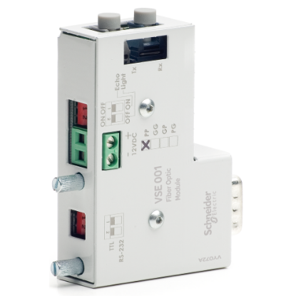 Picture of Fibre optic module, with plastic receiver and plastic transmitter