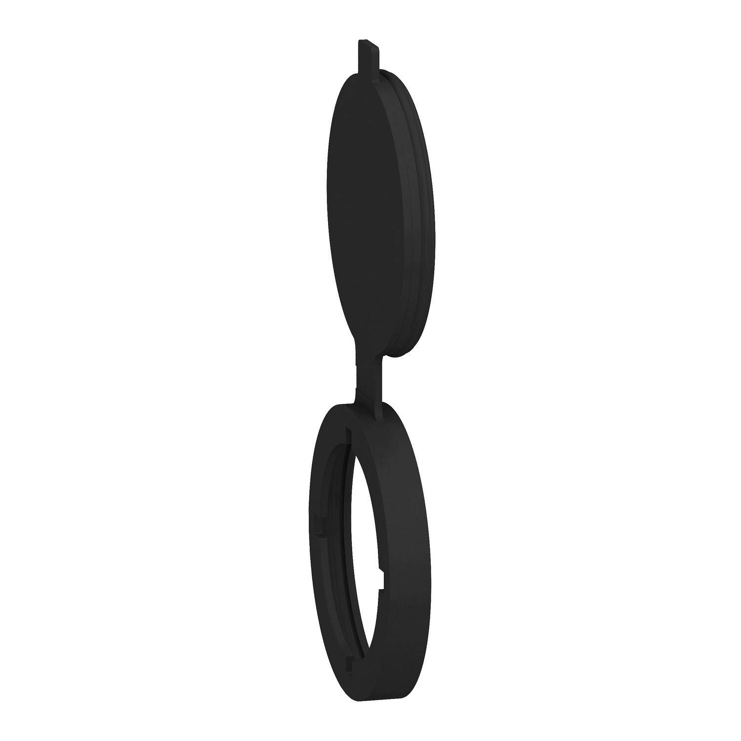 Picture of Protection cover, Harmony XB5, plastic, black, for RJ45 and USB ports