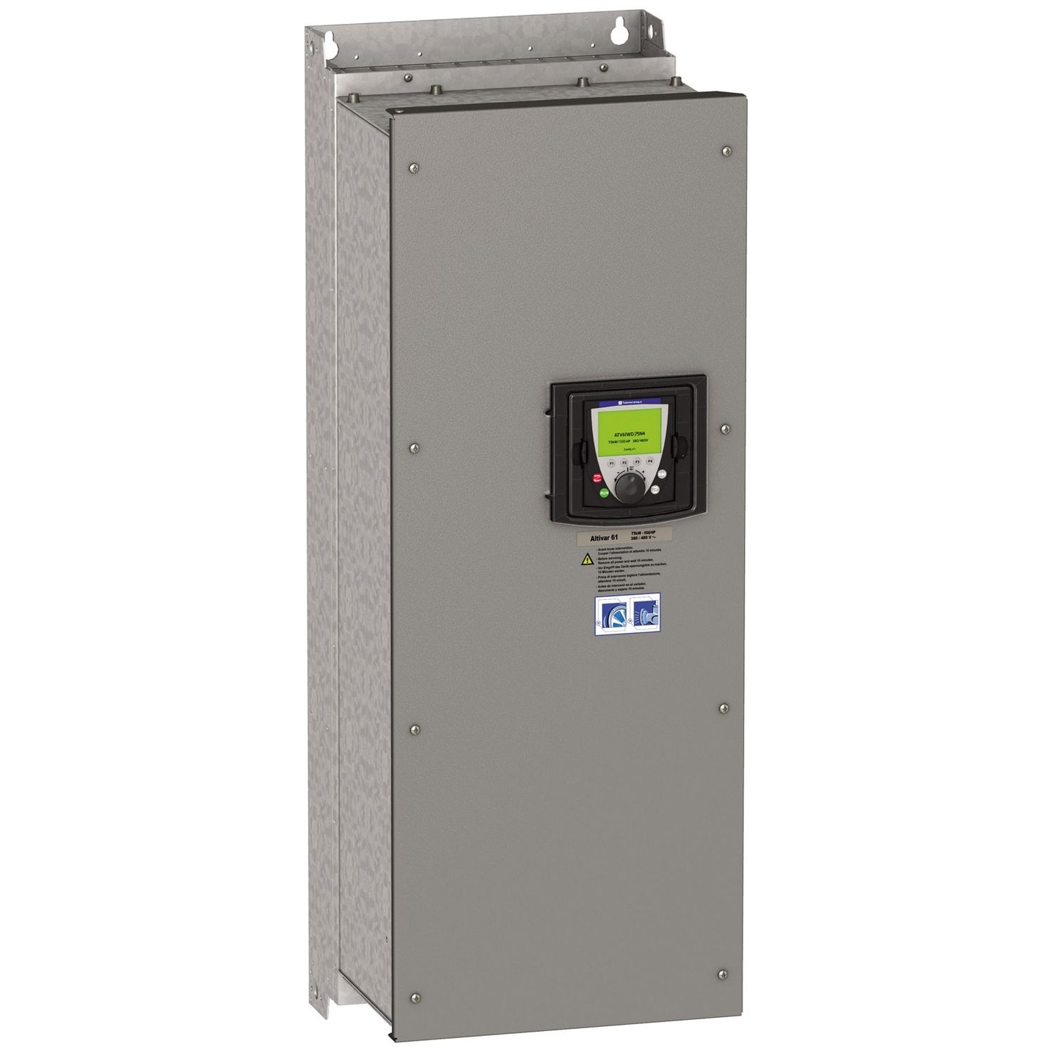 Picture of variable speed drive ATV61 - 75kW 100HP - 380...480V - EMC filter - IP54