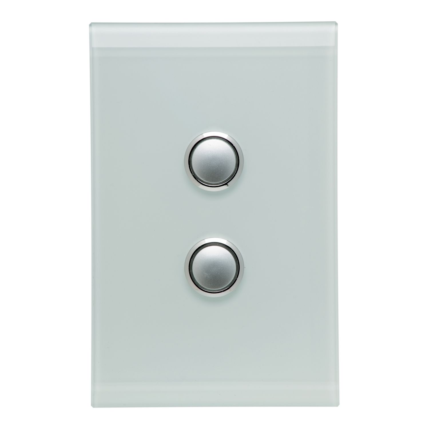 Picture of Push Button Switch, Saturn Series, 2 Gang