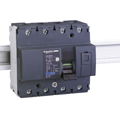 Picture of Miniature circuit breaker (MCB), Acti9 NG125H, 4P, 40A, C curve, 36kA (IEC/EN 60947-2)