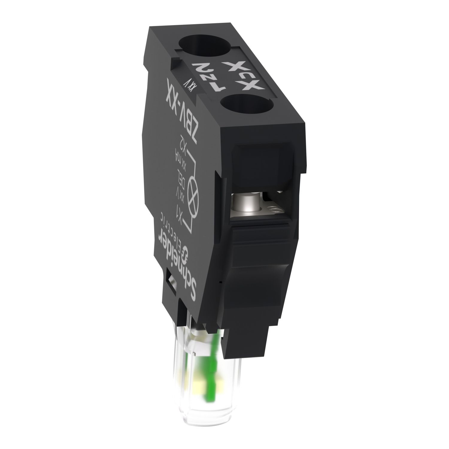 Picture of Light block, Harmony XB4, Harmony XB5, 22mm, universal LED, screw clamp terminal, 110...240V AC