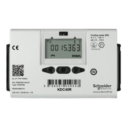 Picture of KD Series Cooling Meter, DN65 Flanged Stainless Steel, 25 m³/h Nominal, Return