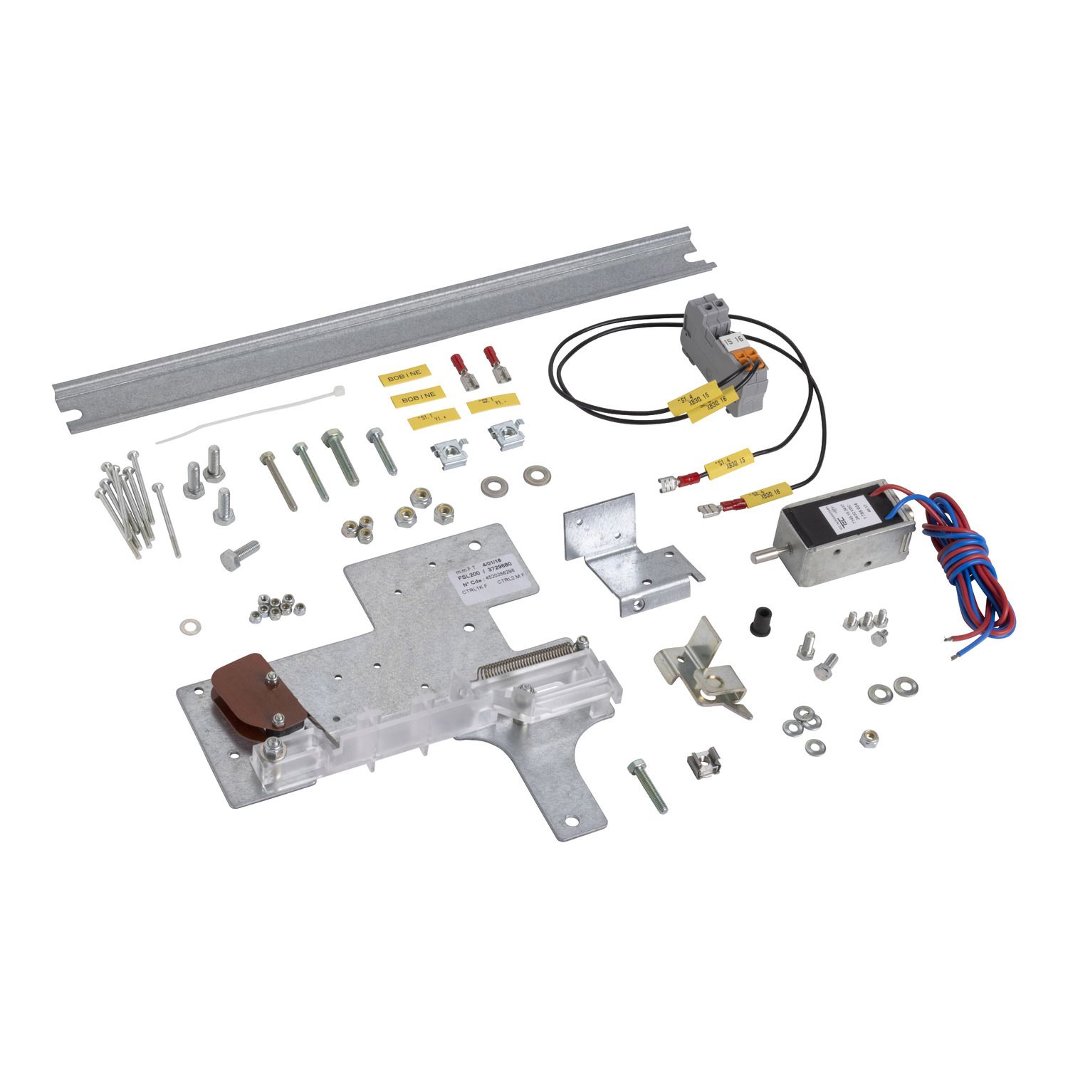 Picture of Adaptation kit, SM6-24, spare part, 220VAC, open and closed coil