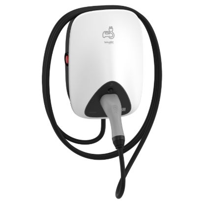 Picture of Charging station, EVlink Home, 3P+N, attached cable 5m, 11kW, 16A, with RDC-DD