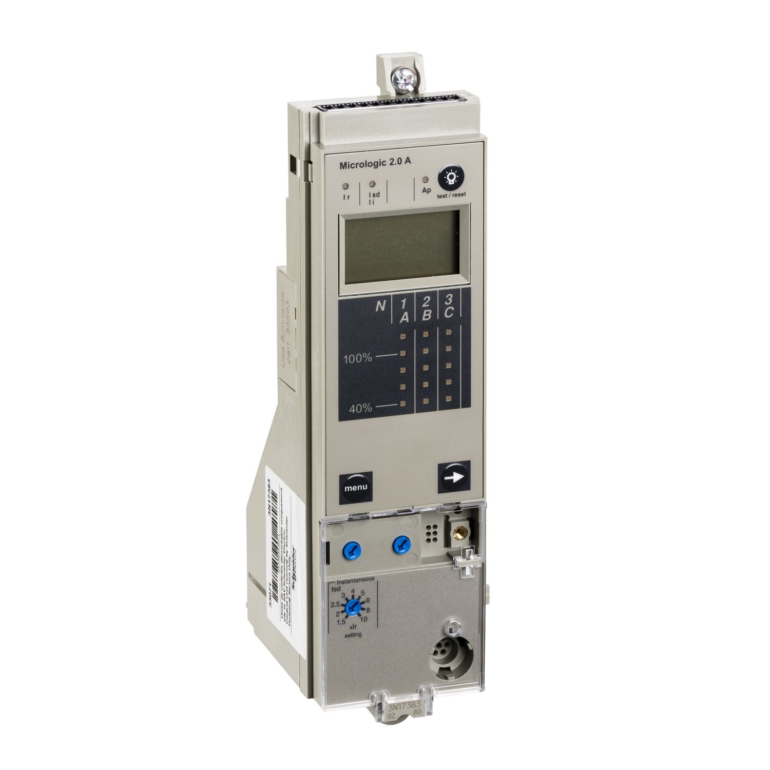 Picture of Protection components, MasterPact NW, MasterPact NT, frame, spare part, MicroLogic, basic protections LI, ammeter measurement