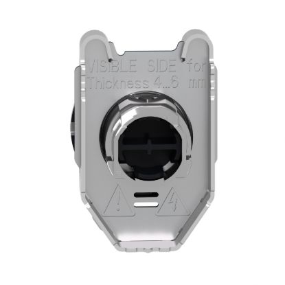 Picture of Head for non illuminated push button, Harmony XB4, flush mounted blue projecting pushbutton push
