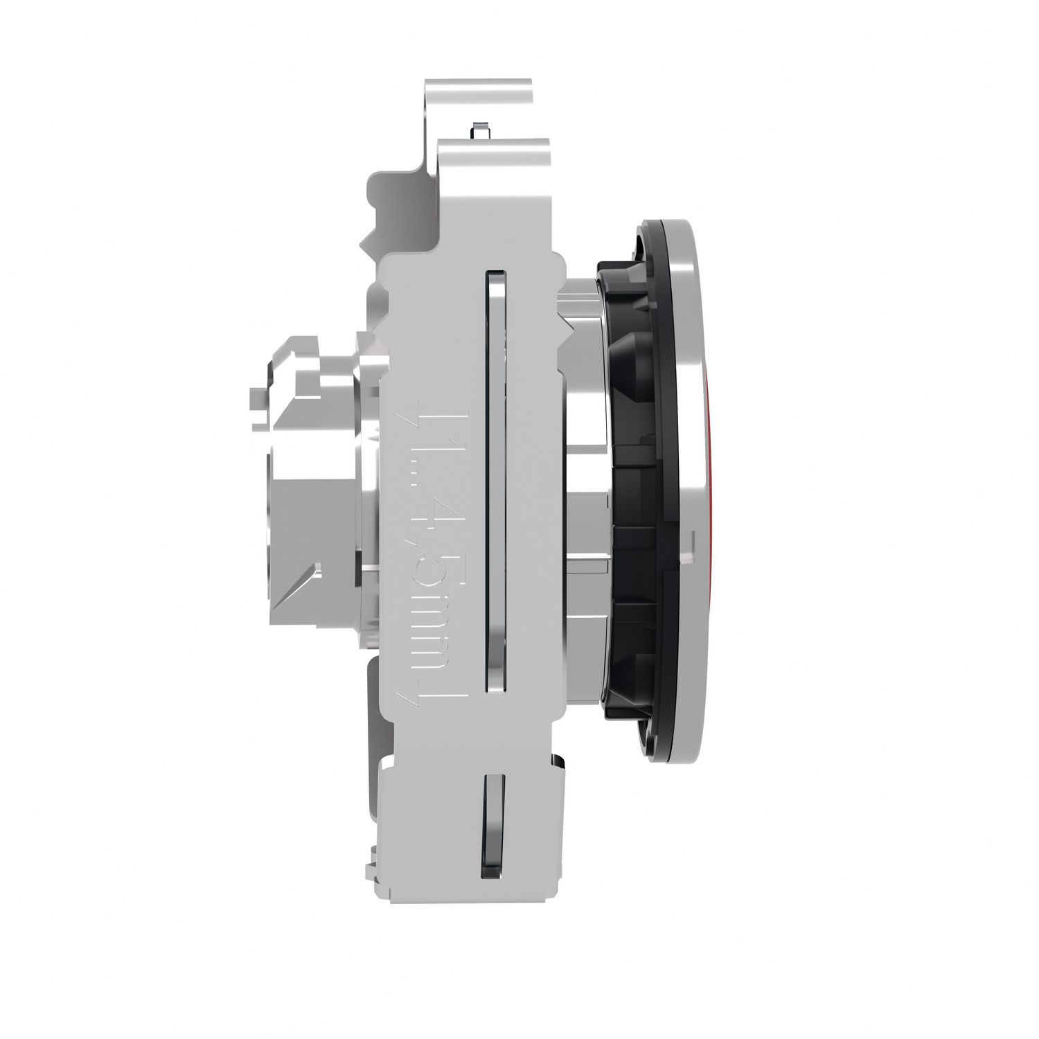 Picture of Head for non illuminated push button, Harmony XB4, flush mounted red flush caps pushbutton white marked "STOP"