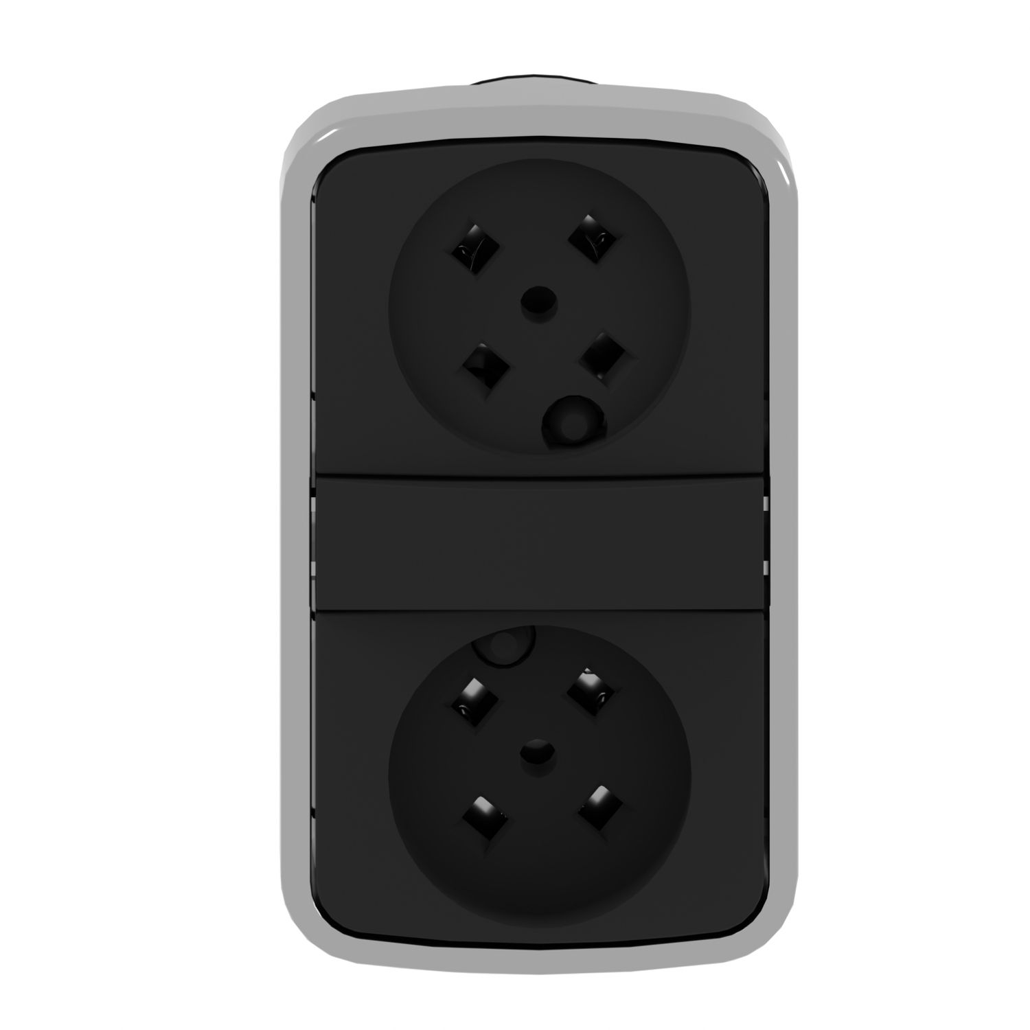 Picture of Head for double headed push button, Harmony XB4, metal, 22mm, without cap