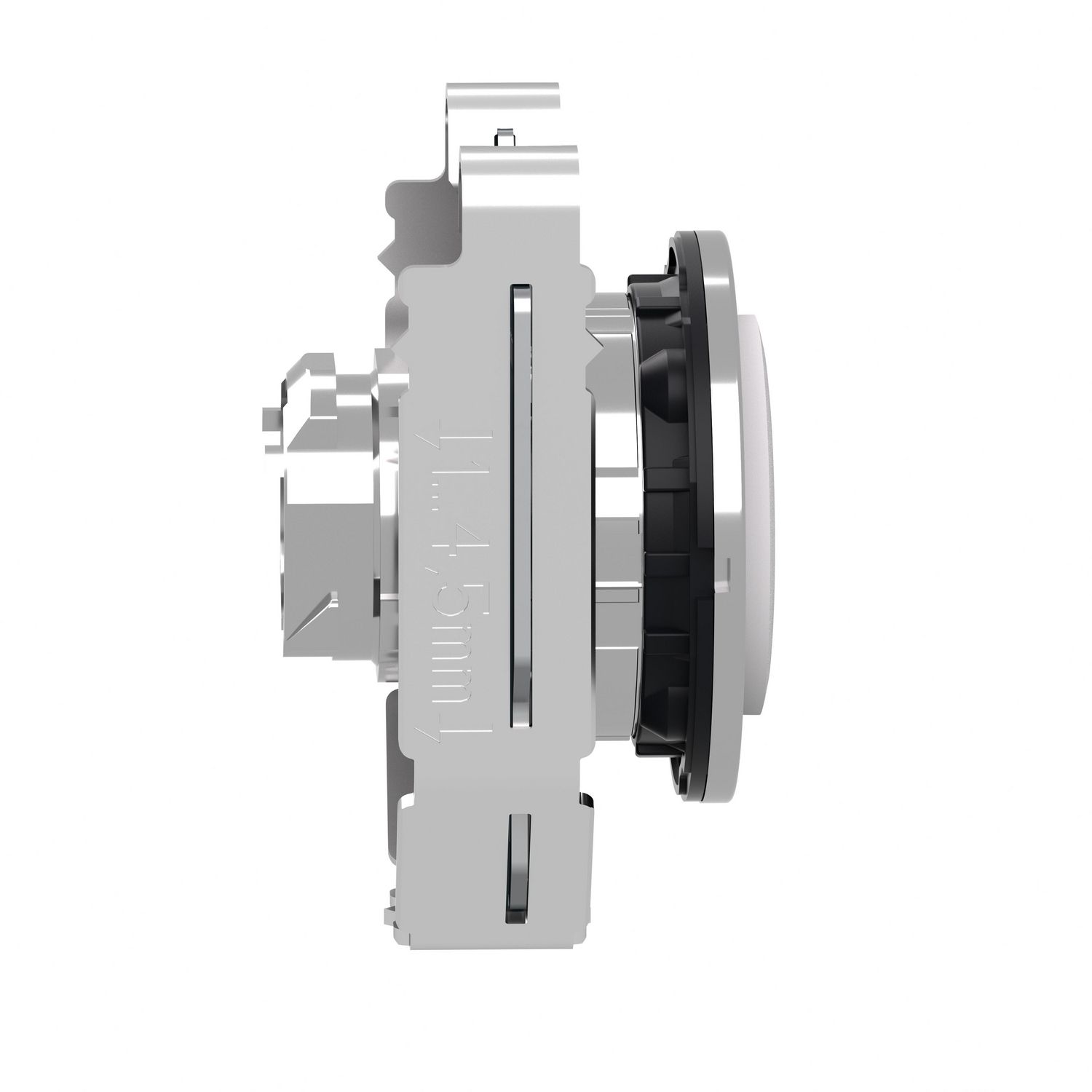 Picture of Head for non illuminated push button, Harmony XB4, flush mounted white projecting pushbutton push