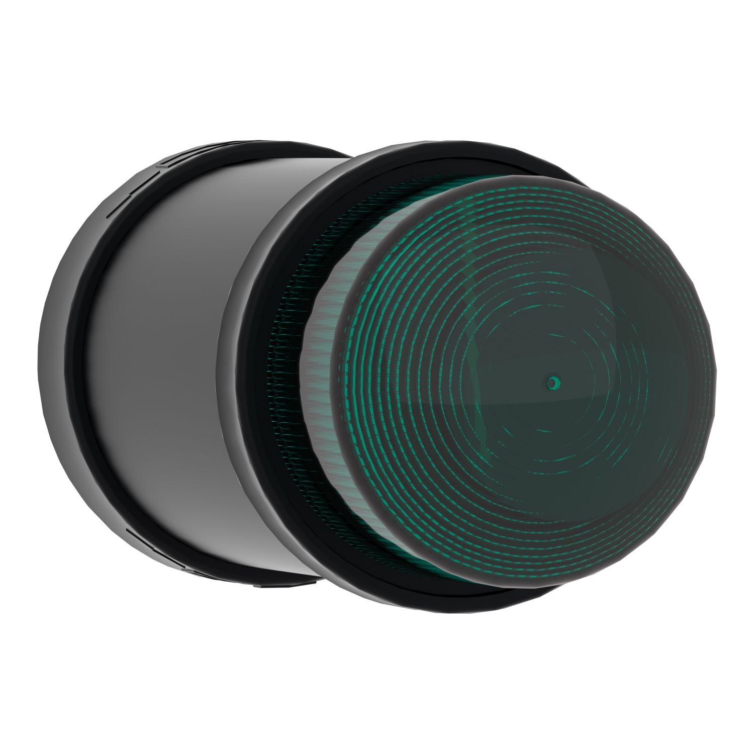 Picture of Indicator bank, Harmony XVB, illuminated unit, plastic, green, 70mm, integral flash discharge tube, 5joule, 24V AC/DC