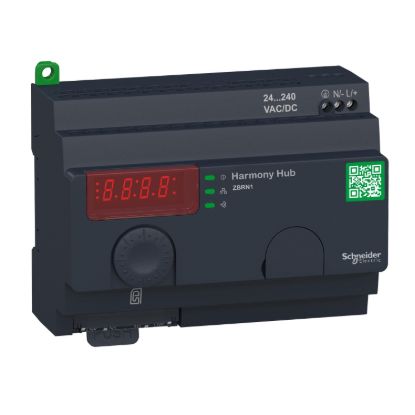 Picture of Harmony Hub wireless ethernet gateway, Harmony XB5R, Zigbee green power gateway, wireless to modbus TCP, 24...240V AC DC