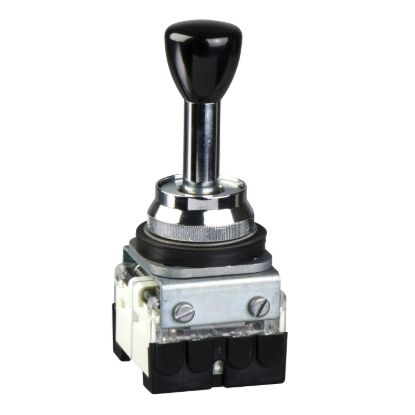 Picture of Complete joystick controller, Harmony XD2, 30mm, 2 directions, 1 C/O per direction, without/with return position 0