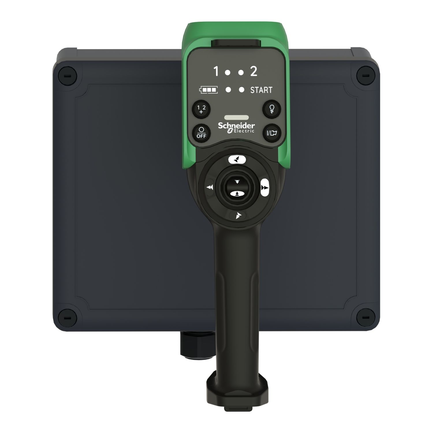 Picture of Standard, Harmony eXLhoist, system with charger, shoulder belt, cable USB/RJ45 and config software