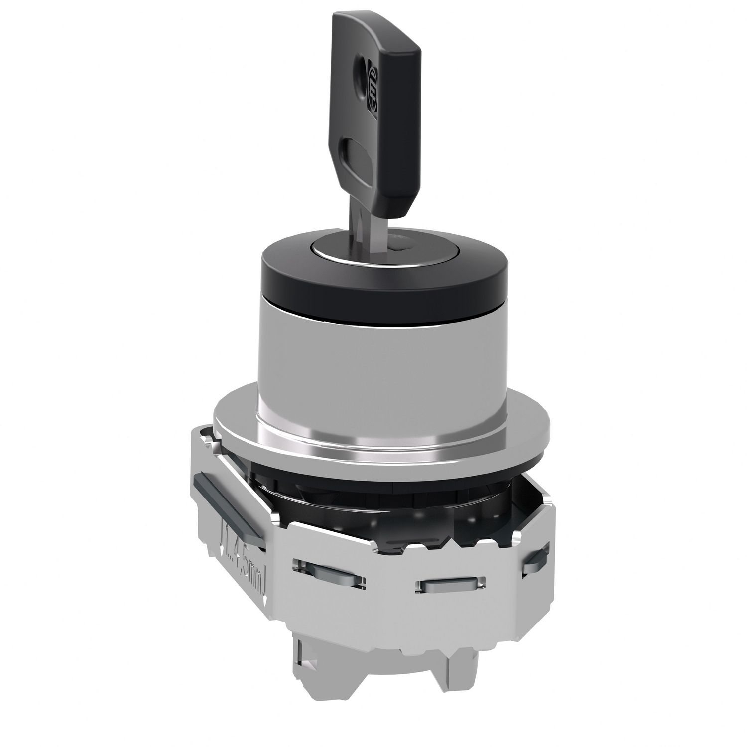 Picture of Head for key selector switch, Harmony XB4, flush mounted 455 2, position stay put