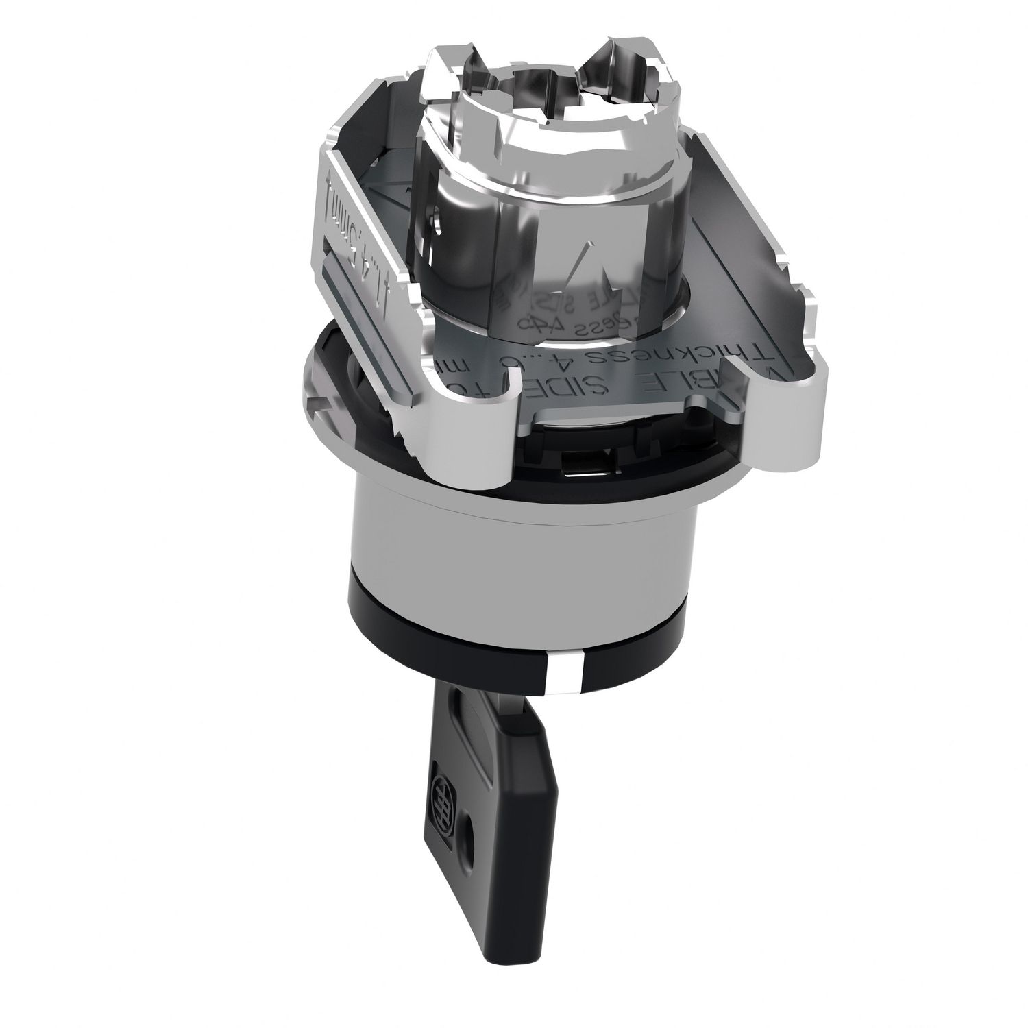 Picture of Head for key selector switch, Harmony XB4, flush mounted 455 2, position stay put