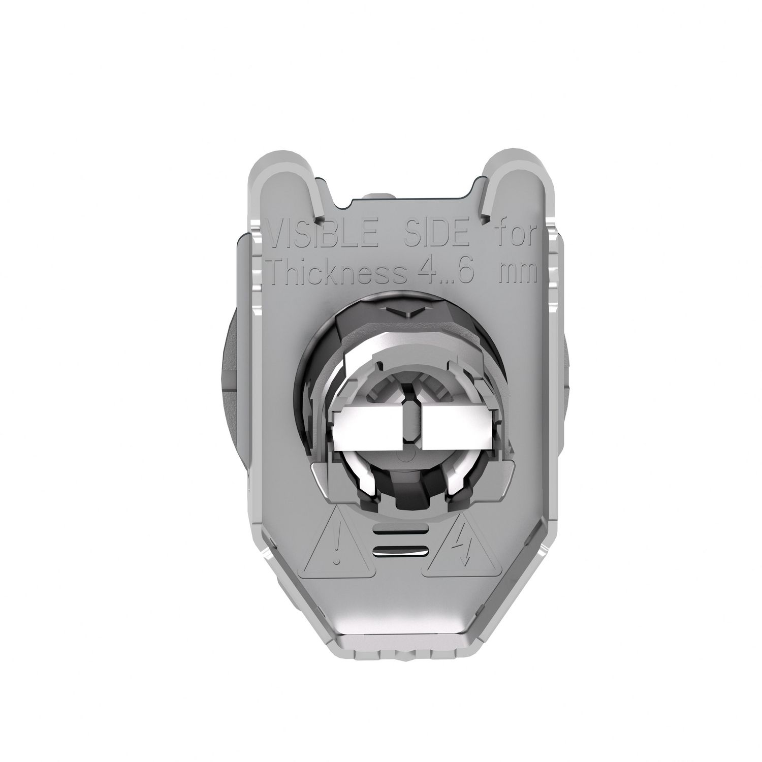 Picture of Head for selector switch, Harmony XB4, flush mounted black 3 position return right to center