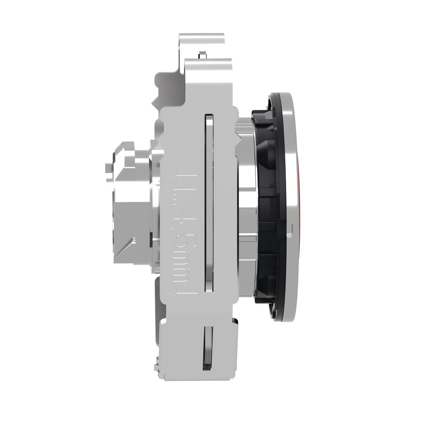 Picture of Head for non illuminated push button, Harmony XB4, flush mounted red flush caps pushbutton push