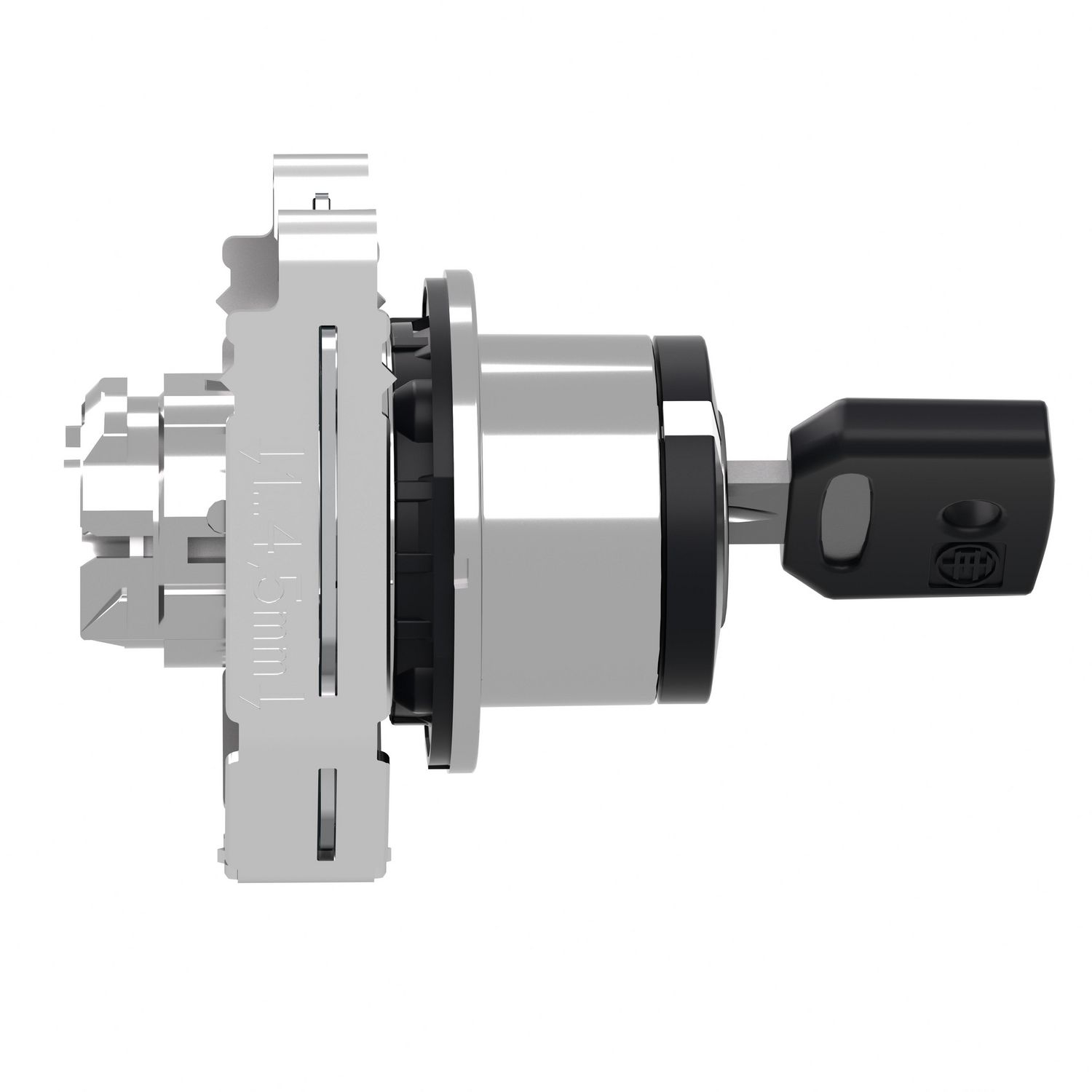 Picture of Head for key selector switch, Harmony XB4, flush mounted, 455, 2 positions, stay put