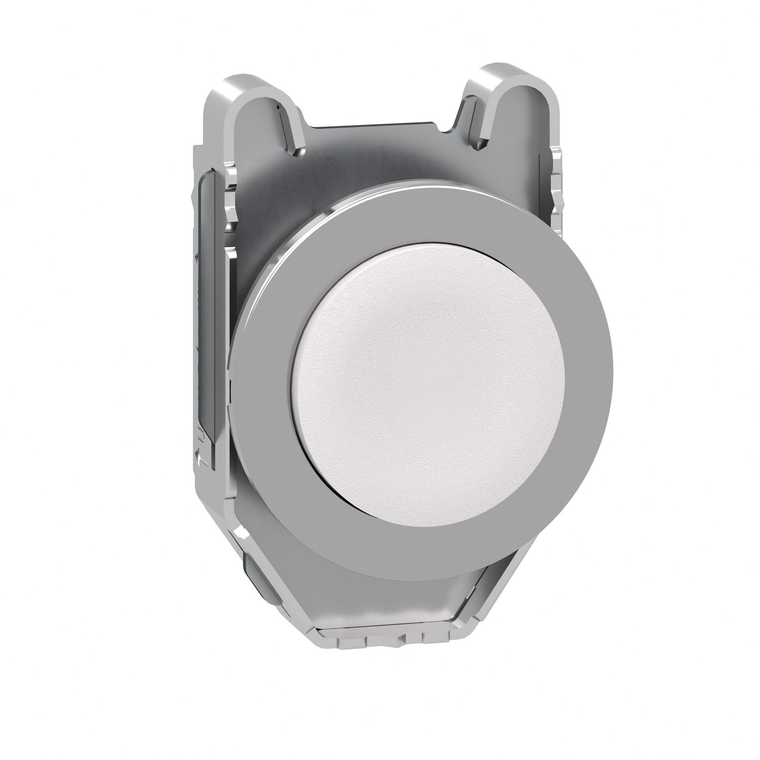 Picture of Head for non illuminated push button, Harmony XB4, flush mounted white projecting pushbutton