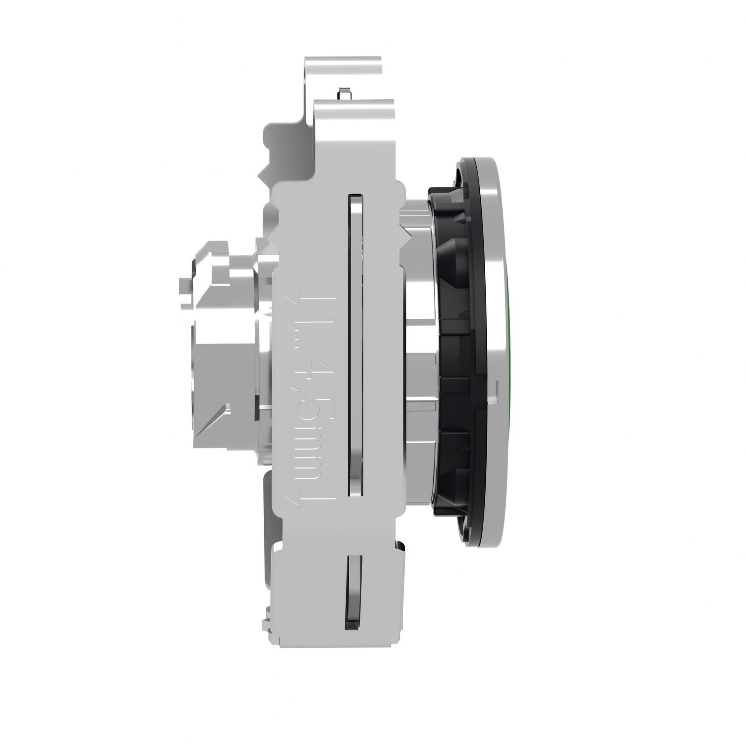 Picture of Head for non illuminated push button, Harmony XB4, flush mounted green flush caps pushbutton push