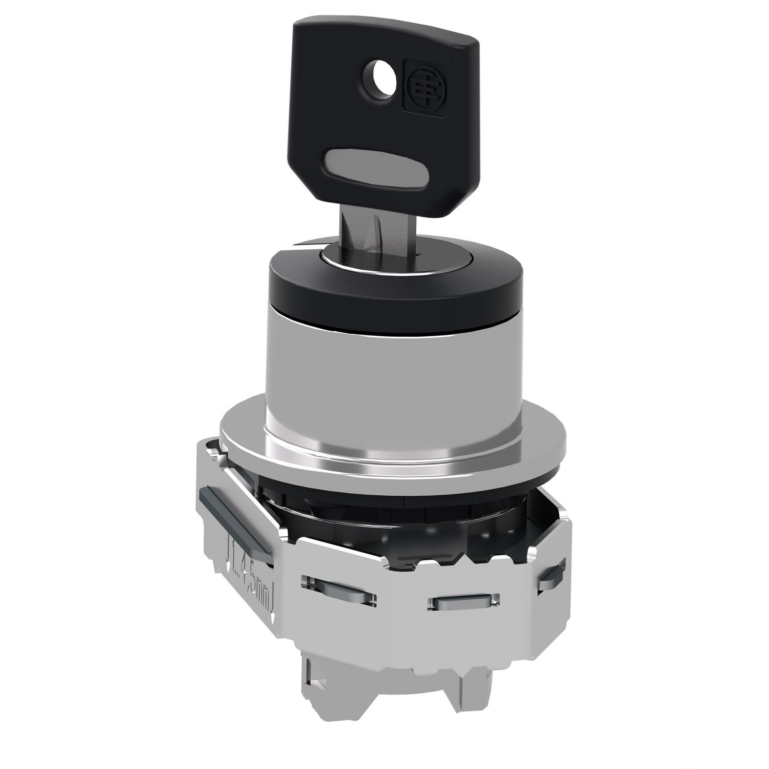 Picture of Head for key selector switch, Harmony XB4, flush mounted 455 2, position stay put
