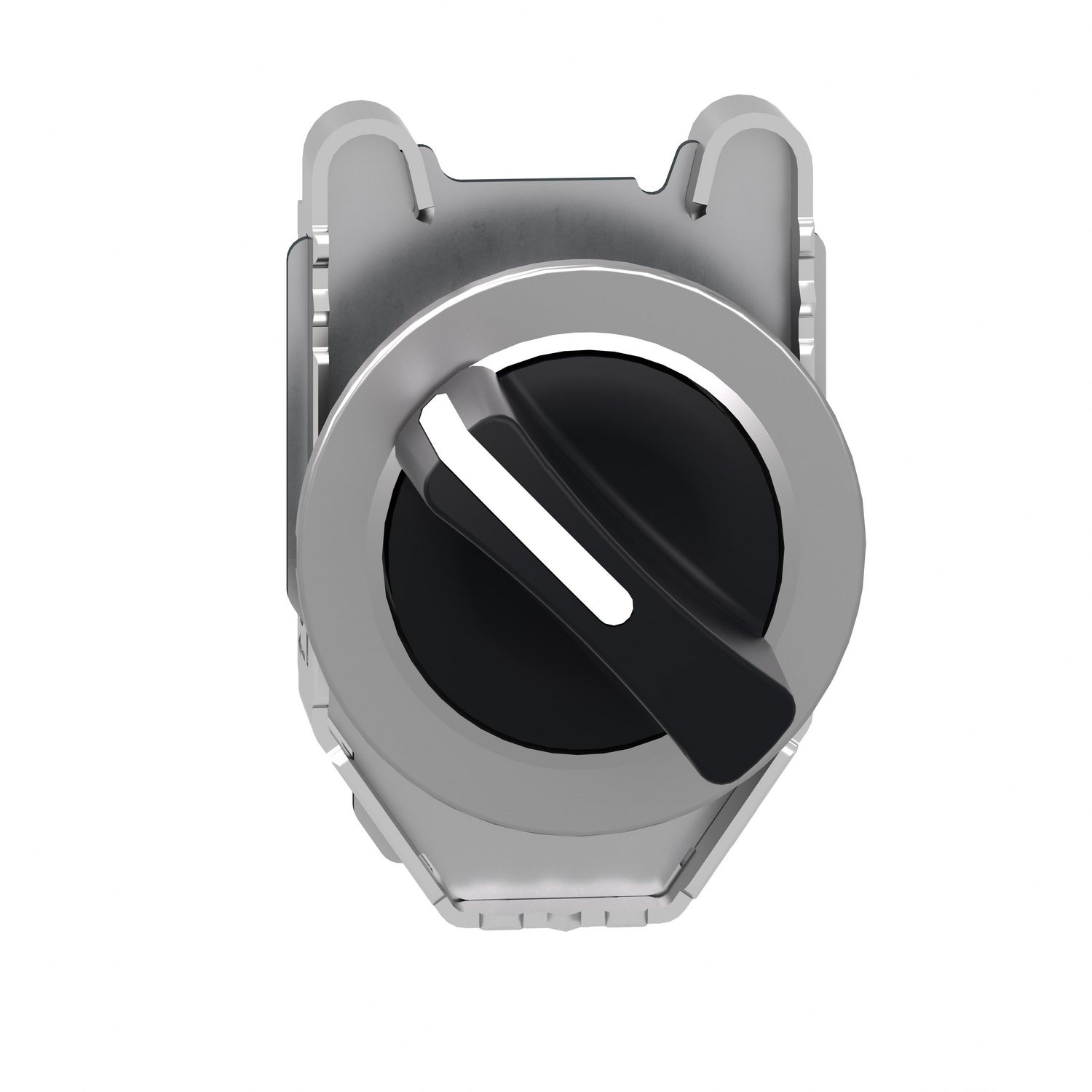 Picture of Head for selector switch, Harmony XB4, flush mounted black 2 position return right to left