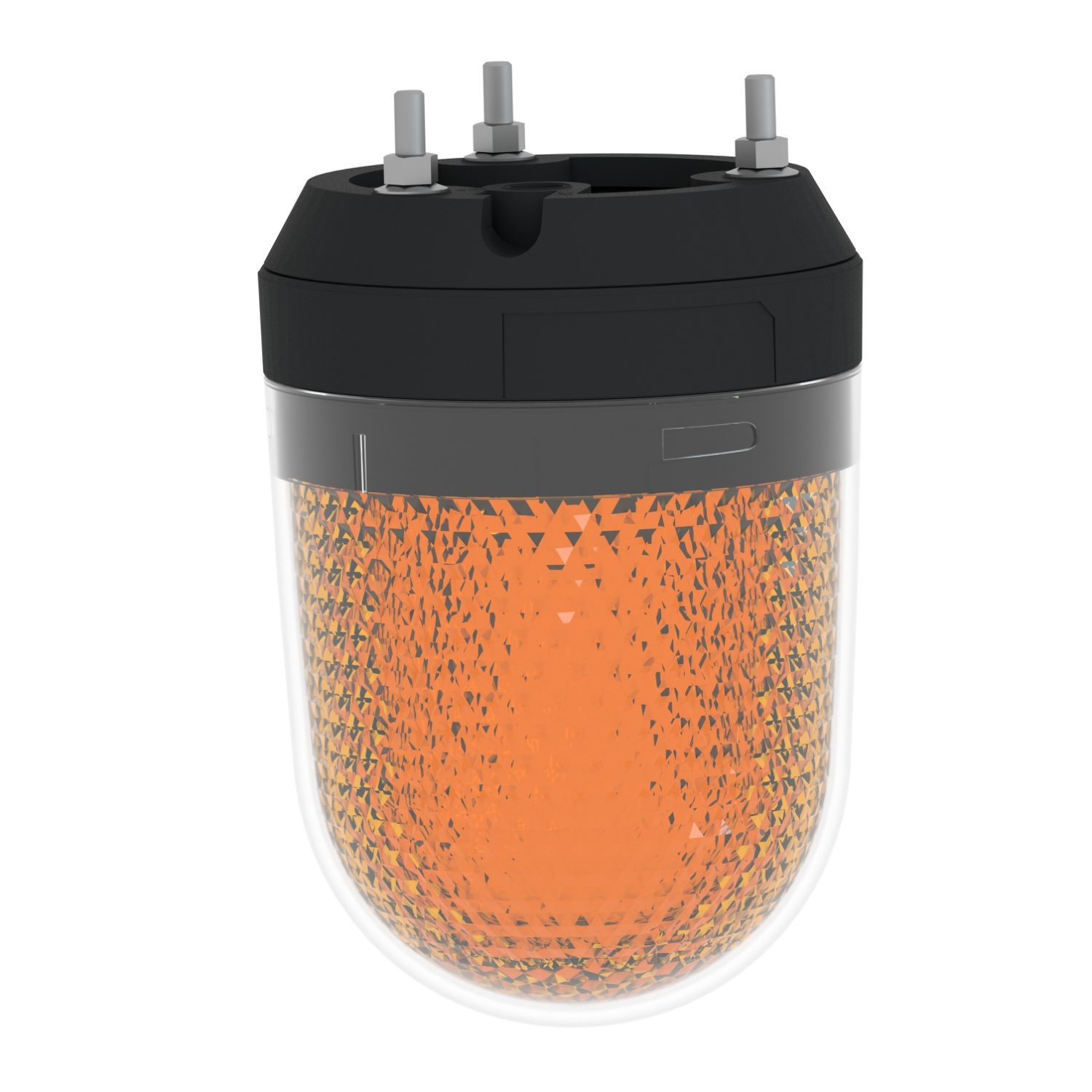 Picture of Illuminated beacon without buzzer, Harmony XVR, orange, 100mm, integral LED, 48V DC