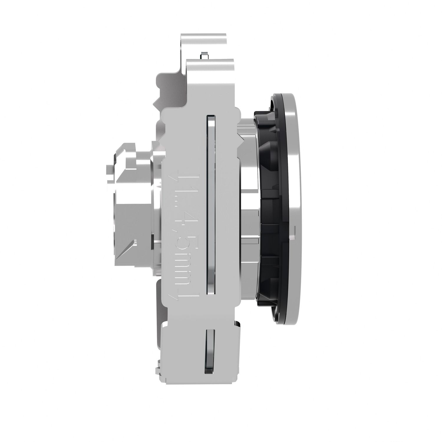 Picture of Head for non illuminated push button, Harmony XB4, flush mounted red pushbutton recessed