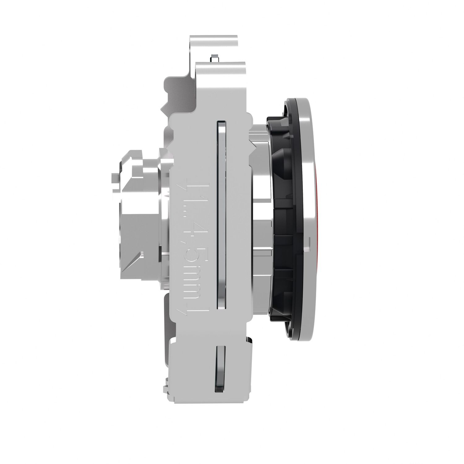 Picture of Head for non illuminated push button, Harmony XB4, flush mounted red flush caps pushbutton white marked "OFF"