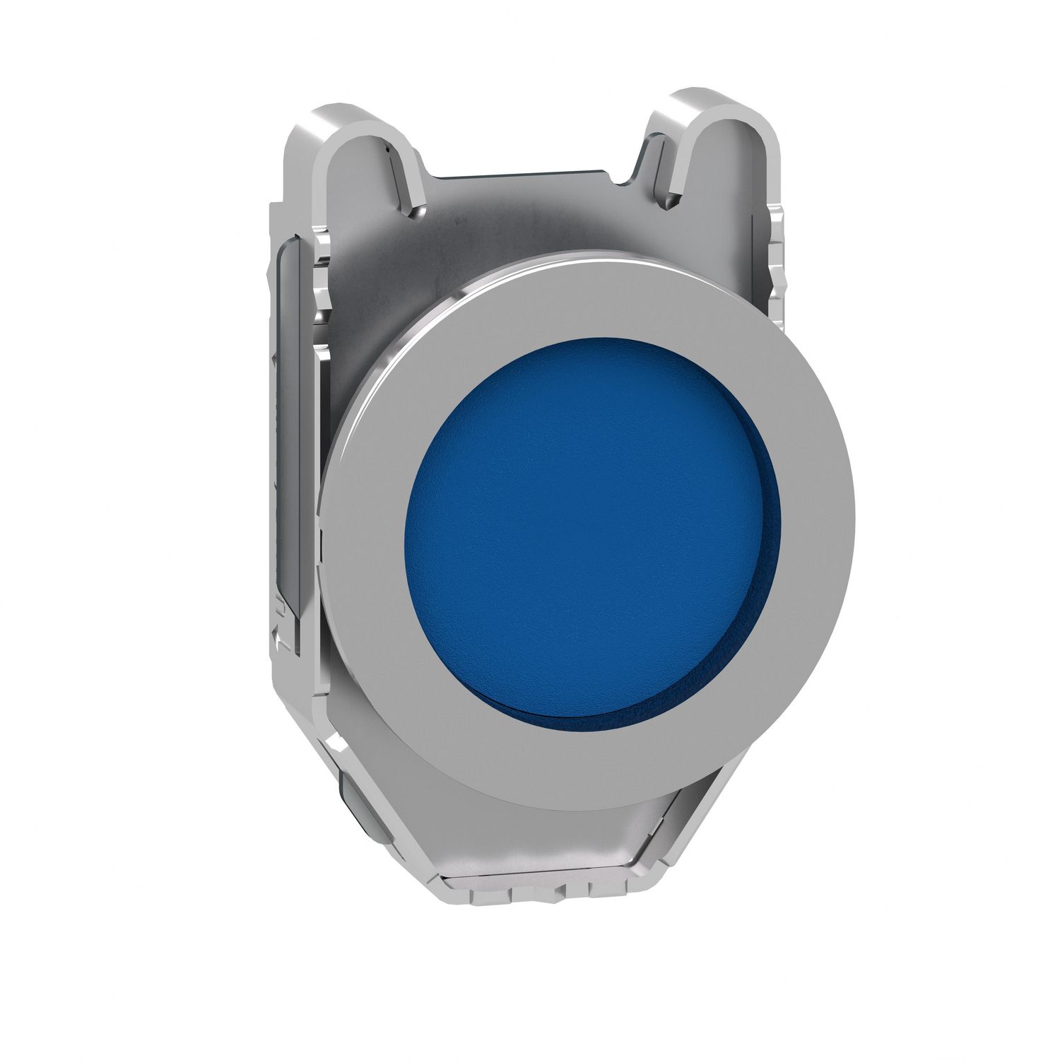 Picture of Head for non illuminated push button, Harmony XB4, flush mounted blue pushbutton recessed