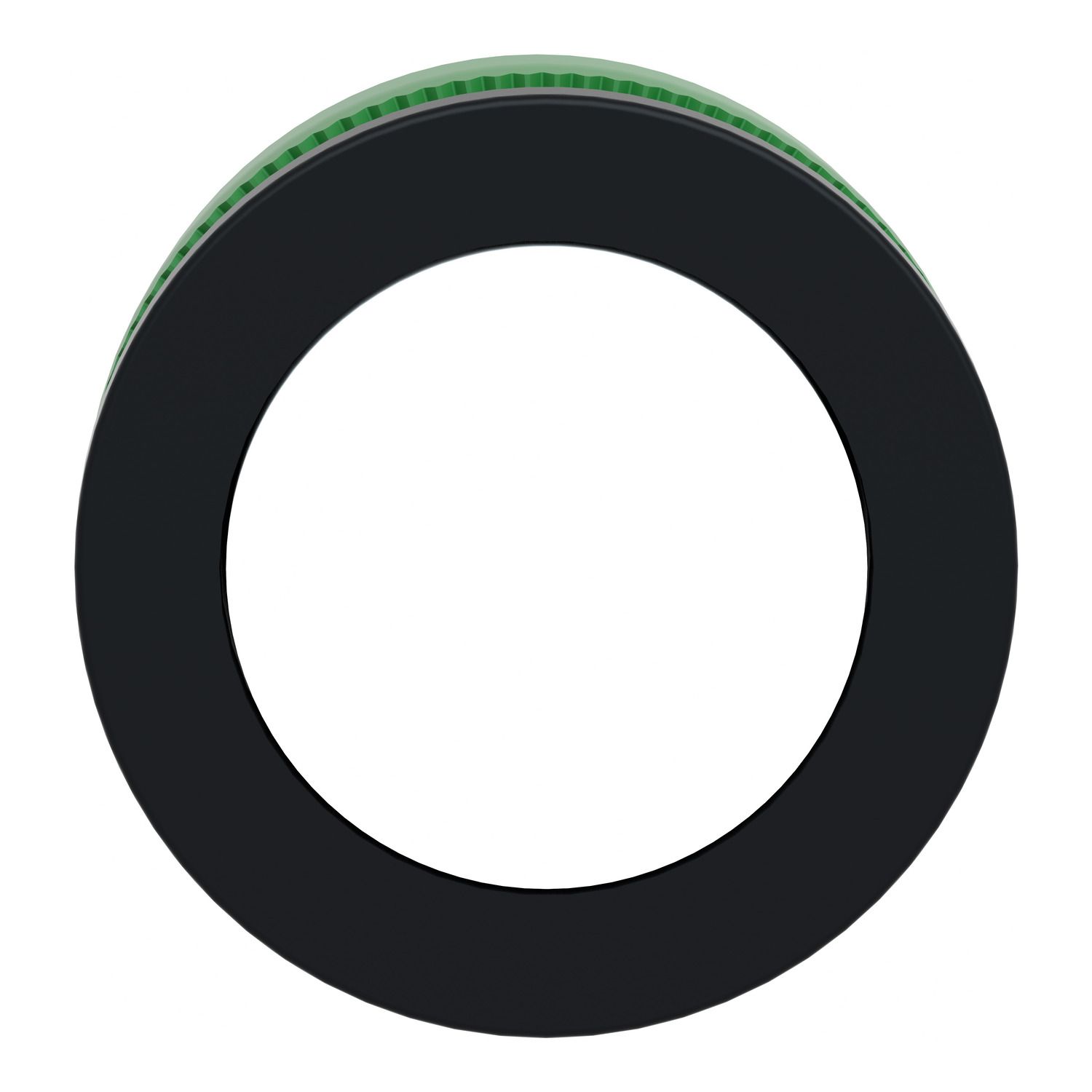 Picture of Antimicrobial Flush mounted push button head, Harmony XB5, plastic, white, 30mm, spring return, unmarked