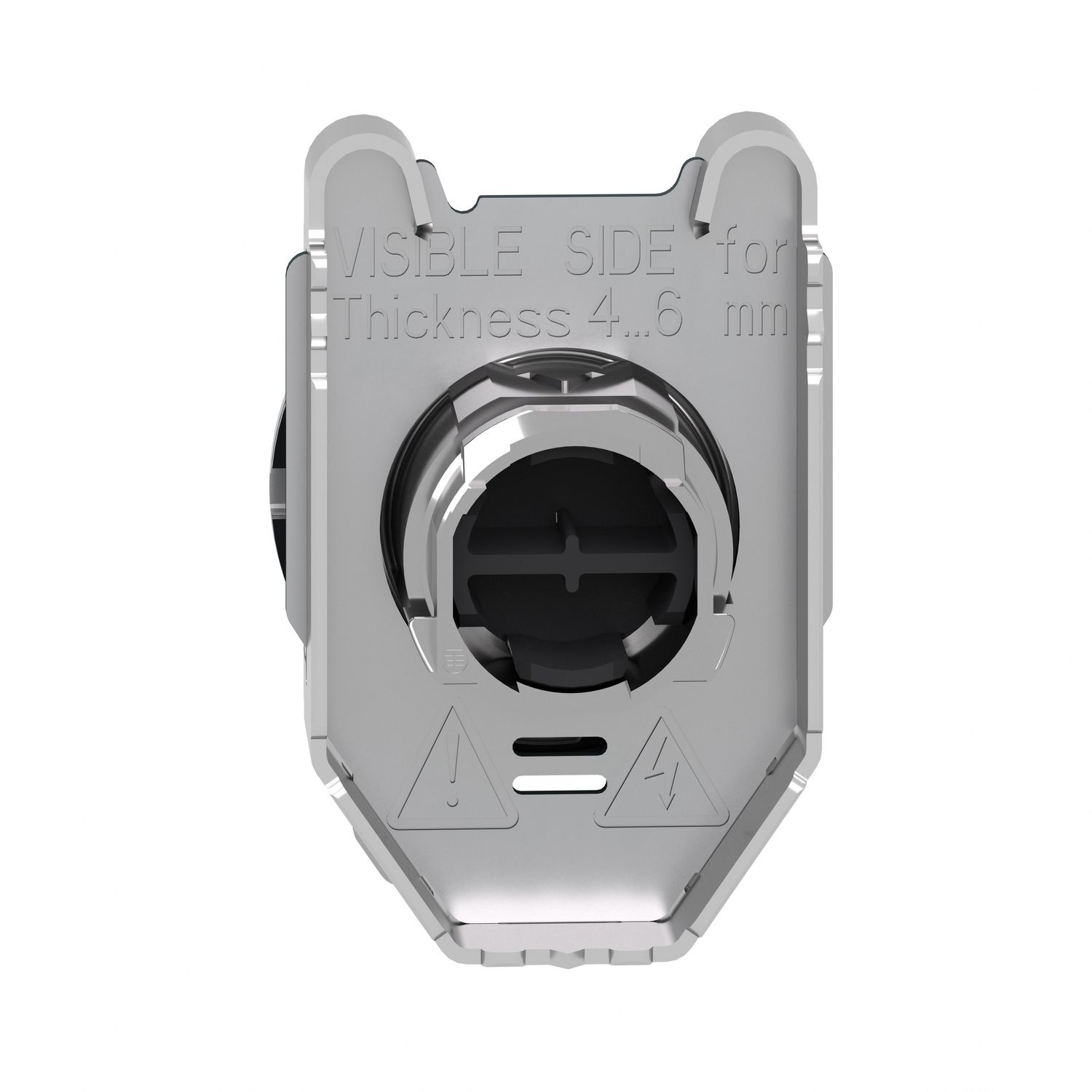 Picture of Head for non illuminated push button, Harmony XB4, flush mounted white pushbutton recessed
