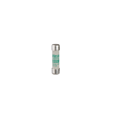 Picture of NFC cartridge fuses, TeSys GS, cylindrical 10mm x 38mm, fuse type aM, 500VAC, 1A, without striker, set of 10 parts
