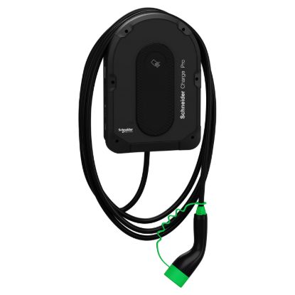 Picture of Charging station, Schneider Charge Pro, 1P-3P, 1xAtt. cable, 7.4-11-22kW, 16-32A