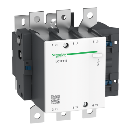Picture of TeSys F contactor - 3P (3 NO) - AC-3 - <= 440 V 115 A - coil 415 V AC
