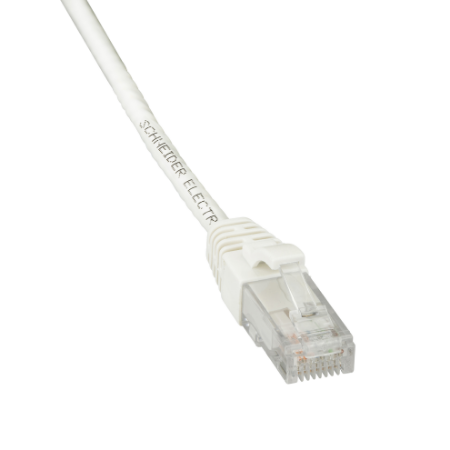 Picture of Patch cord, Actassi, Category 6, U/UTP, PVC, 0.5 m, white