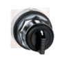 Picture of Head for selector switch, Harmony 9001K, metal, standard handle, black, 30mm, 3 positions, stay put, Cam F