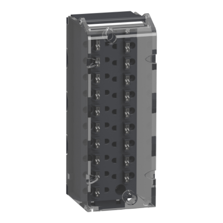 Picture of terminal block, Modicon X80, 20-pin removable spring, 1 x 0.34..1mm2