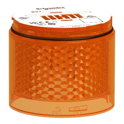 Picture of Light Module, Harmony XVB7 Modular Tower Light, Orange, Ø70mm, Steady, Colored Lens