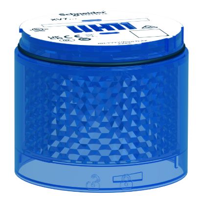 Picture of Light Module, Harmony XVB7 Modular Tower Light, Blue, Ø70mm, Steady, Colored Lens