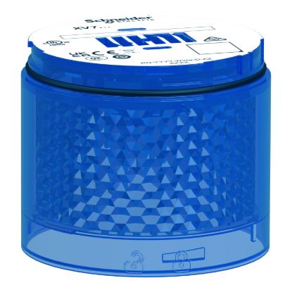 Picture of Light Module, Harmony XVB7 Modular Tower Light, Blue, Ø70mm, Flashing, Colored Lens